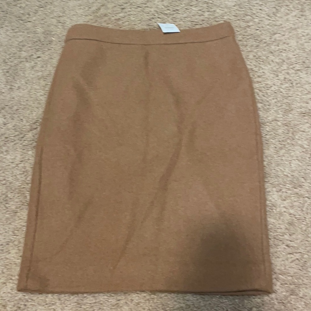 J. Crew wool blend pencil skirt. NWT.